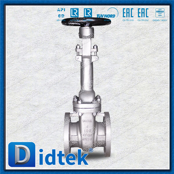 Didtek Cryogenic Extension Stem Hitachi Project In Russia CF8M Gate Valve