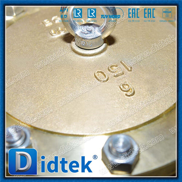 Didtek B148 C95800 Body Swing Check Valve With C95800+NBR Disc