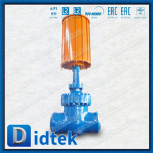 Didtek Pneumatic Single Acting 16inch 900LB Chromium Nickel Molybdenum Steel Gate Valves