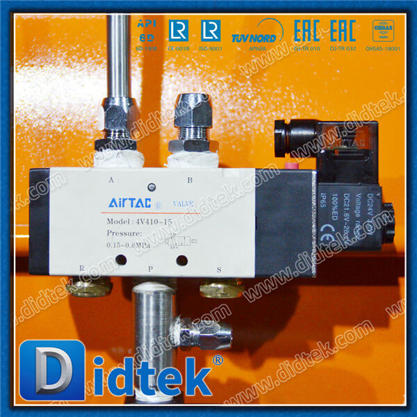Didtek Pneumatic Single Acting 16inch 900LB Chromium Nickel Molybdenum Steel Gate Valves